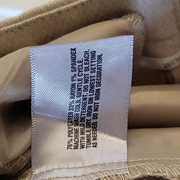 Worthington Womesen's Tan Dress Pants - Picture 15 of 15